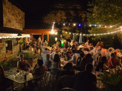 Restaurant - Terrasse de nuit